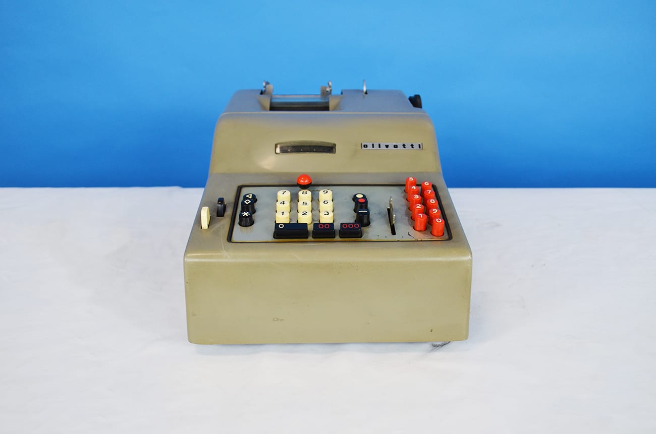 Calcolatrice Vintage OLIVETTI Divisumma