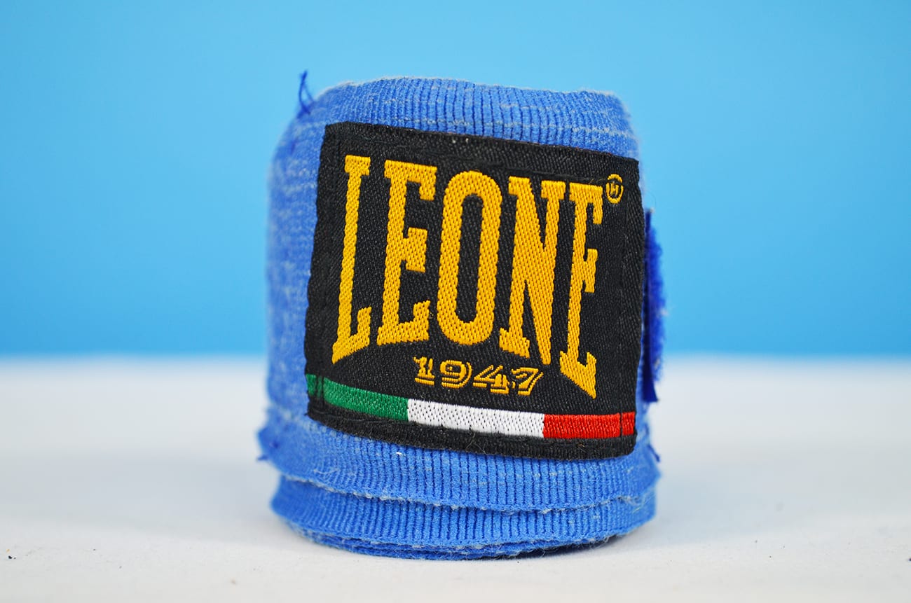 Bendaggio fascia mano blu per boxe pugilato – Leone – The House of Vintage