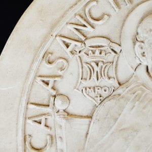 Gesso punzone per stampi – Calasantius Scholarum Piarum Fundator S.  Josephus – The House of Vintage