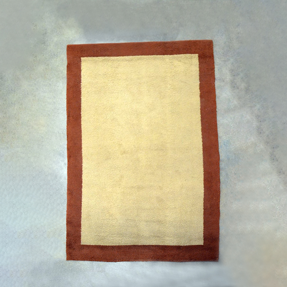 Tappeto beige/marrone 100x150 VINTAGE VELVET